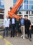 <p>Guido Gerboth (GF soft-park Services GmbH), RA Michael Haas, Hauptgesch&auml;ftsf&uuml;hrerin Marja Schokolowsky (DDI), RA Thomas Uebach, Karsten Behrens (GF soft-park Services GmbH) v.l.n.r.</p>